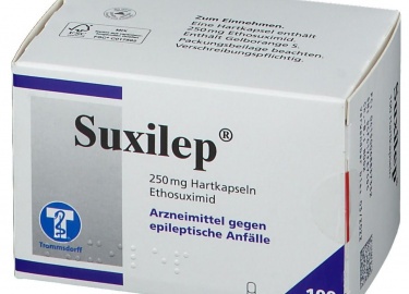 Основные аналоги Петинимида


	Суксилеп (Suksilep, Германия) &mdash; капсулы 250 мг №100.
	Заронтин (Zarontin, оригин...